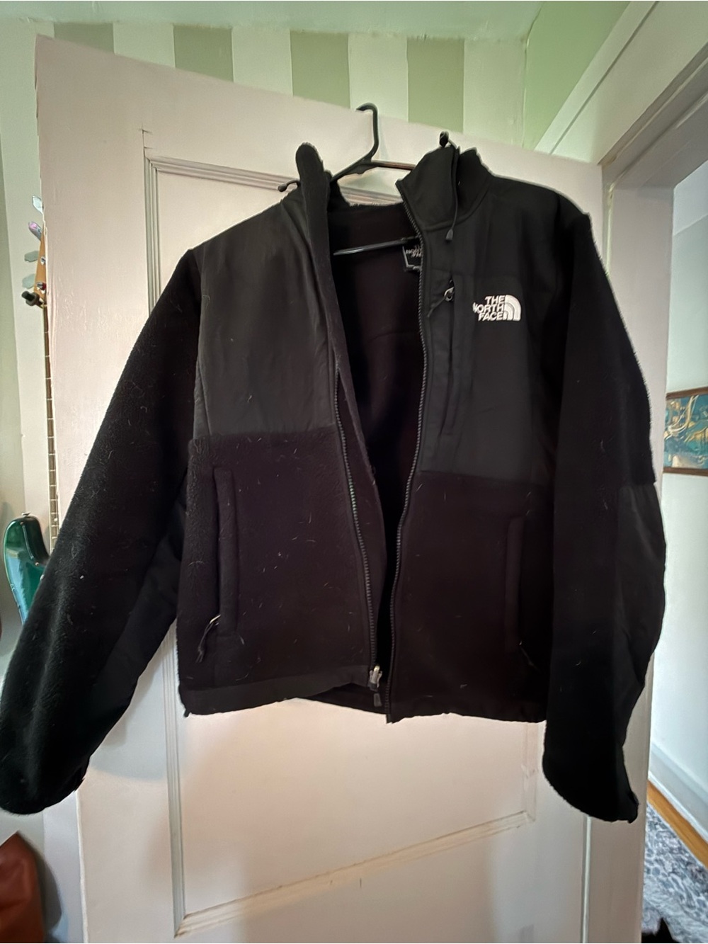 The North Face Black Hooded Fleece Jacket